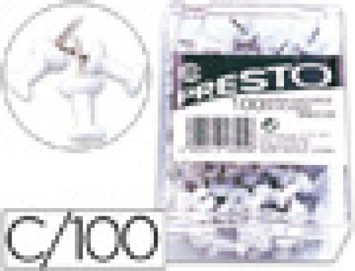 Alfinetes de sinalizacao branco caixa com 100 unidades , Q-connect , 16594 , 5705831152724